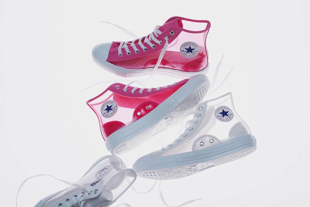 clear converse shoes